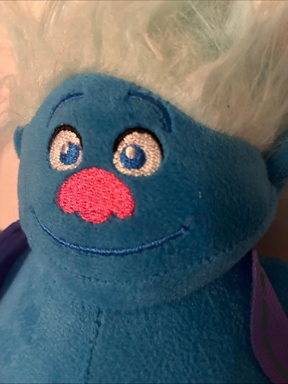 Trolls Dreamworks 4 Plush Toy Set: Cooper Biggie Guy Diamond Mr. Dinkles